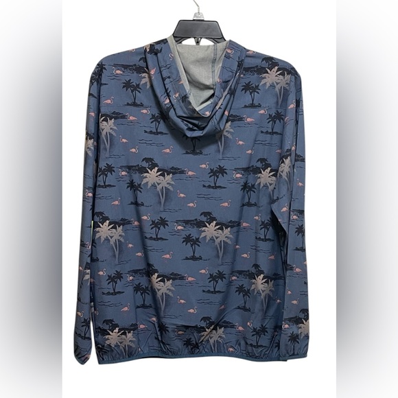 MARGARITAVILLE ISLAND GIII JACKET WOMEN ZIP-UP LONG SLEEVE HOODIE COLOR BLUE M - Picture 2 of 15